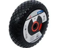 BGS Kolo pro skladištní/ruční vozík, PU, červené/černé, 260 mm (2)