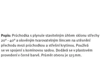 Protherm PS3 Průchodka střechou šikmá (2)