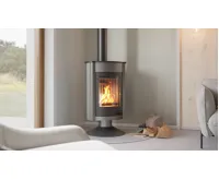 HS Flamingo Krbová kamna MASTERFLAMME ® Medie II, šedá (14)
