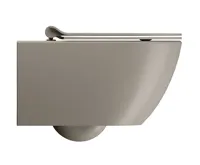 GSI PURA závěsná WC mísa, Swirlflush, 36x55cm, tortora dual-mat (4)