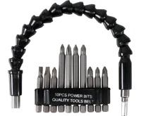 BGS Bity sada s ohebným prodloužením,11 dílů BGS Bity sada s ohebným prodloužením,11 dílů