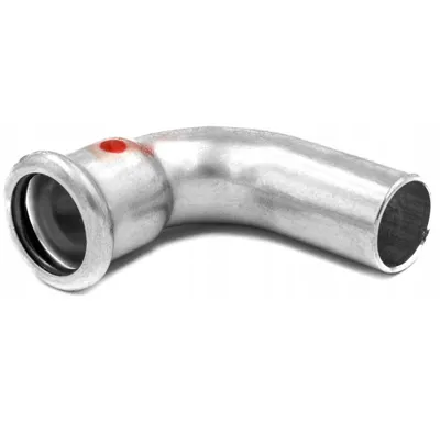 C-STEEL lisovací koleno MxF 90° - 88,9 vnitřní - vnější, uhlíková ocel