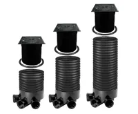 OSMA kanalizační šachta 315x2000 mm vícevtoková KG 160 poklop teleskopický pochůzný - 1,5t OSMA kanalizační šachta 315x2000 mm vícevtoková KG 160 poklop teleskopický pochůzný - 1,5t