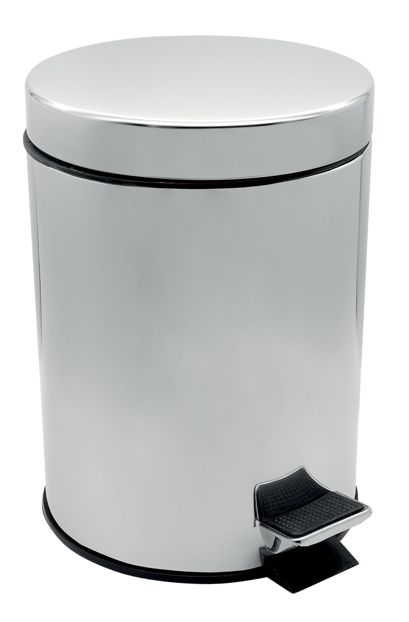 Novaservis odpadkový koš kulatý 5 l chrom - 6160,0