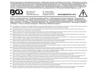 BGS Silová nástrčná hlavice, šestihranná,  6,3 mm (1/4"),  7 mm (4)