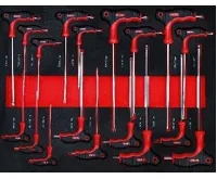 BGS Dílenský vozík, 7 zásuvek, 1 boční dvířka, se 250 nástroji (5)