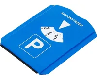 BGS Parkovací hodiny,  se škrabkou na led / gumovou stěrkou