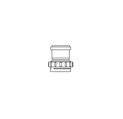 ALMEVA FLEX Adaptér FLEX / STARR  80mm ALMEVA FLEX Adaptér FLEX / STARR  80mm