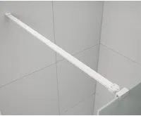 POLYSAN ESCA WHITE MATT jednodílná sprchová zástěna do prostoru, sklo Marron, 1500 mm (3)