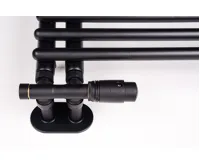 Koupelnový radiátor Thermal HTO eco 500/1140 - černý mat (1)