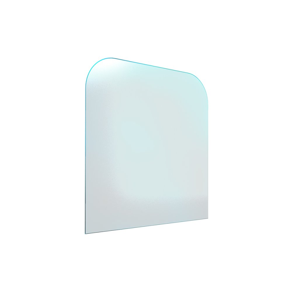 Hs flamingo sklo pod kamna - oblouk 1000x1000 mm / 2xr200 / 6 mm