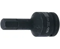BGS Hlavice zástrčná tvrzená, délka 100 mm, 20 mm (3/4"), vnitřní šestihran 17 mm - BGS 6185-H BGS Hlavice zástrčná tvrzená, délka 100 mm, 20 mm (3/4"), vnitřní šestihran 17 mm - BGS 6185-H