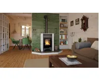 HS Flamingo Kachlová kamna AQUAFLAM VARIO ® PERU 11/7kW, kachle bílá (9)