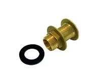 Průchodka mosazná 1/2"x3/4" Průchodka mosazná 1/2"x3/4"