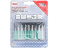 BGS Sada diamantových brusných nástrojů a fréz, 20dílná (3)