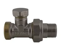 Šroubení radiátorové přímé DN 15 - 1/2" x 3/4" EK regulační