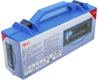 BGS Pneumatický rázový utahovák, úhlový a sada silových nástrčných hlavic, 12,5 mm (1/2"), 650 (9)