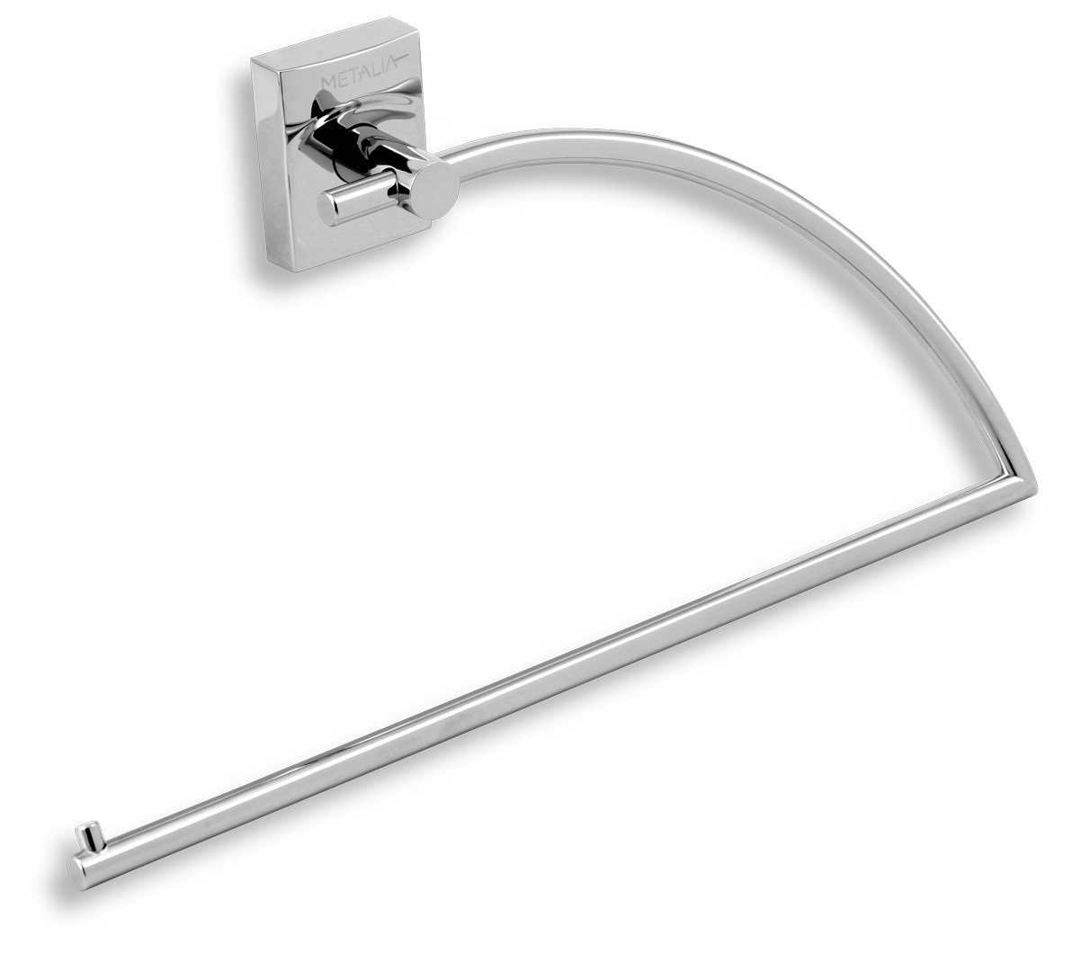 Novaservis půlkruhový držák ručníků metalia 12 chrom - 0203,0