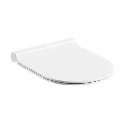 Ravak WC sedátko Uni Chrome Slim white
