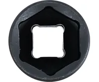 BGS Silová nástrčná hlavice, šestihranná,  6,3 mm (1/4"),  13 mm (1)