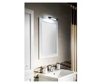 AQUALINE FAVOLO zrcadlo v rámu 70x90cm, bílá mat (1)