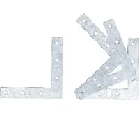 BGS Plech spojovací ve tvaru L, 100 x 100 x 15 mm, 4 dílů (2)