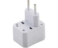 BGS Cestovní konektor / zásuvkový adaptér, 3dílná (3)