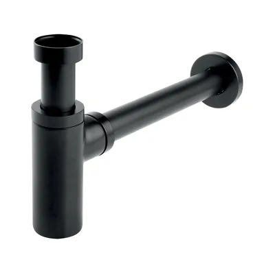 NOVASERVIS Sifon umyvadlový 5/4", černý - S282-BL