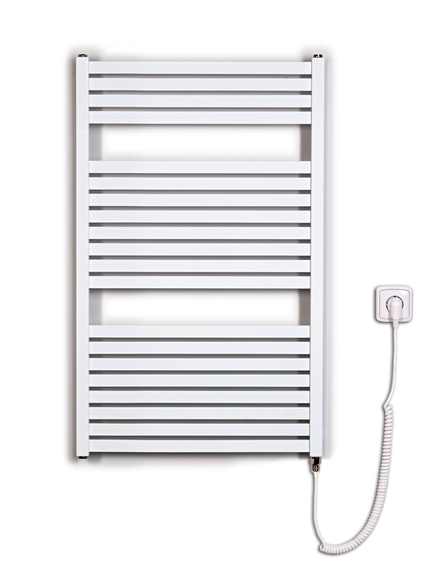 Koupelnový radiátor elektrický Thermal KH-E 600/ 970 400W, bílá