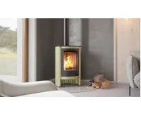 HS Flamingo Krbová kamna MASTERFLAMME ® Piccolo I, olivová (13)