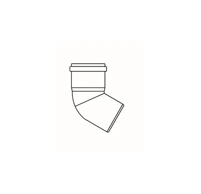 ALMEVA STARR koleno 60° 160mm