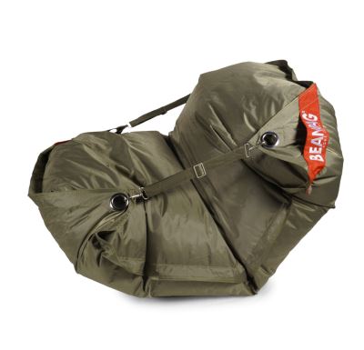 Sedací pytel 189x140 comfort s popruhy khaki