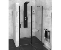 POLYSAN ZOOM BLACK sprchové dveře 1200mm, čiré sklo POLYSAN ZOOM BLACK sprchové dveře 1200mm, čiré sklo
