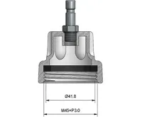 BGS Adaptér 22 pro BGS 8027, 8098, pro BMW (3)