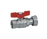 Šroubení k čerpadlu s uzávěrem 1&quot; mosazné