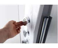 POLYSAN MOLA termostatický sprchový panel 210x1300mm, bílá (10)