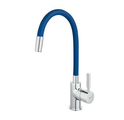 NOVASERVIS Dřezová stojánková baterie s flexibilním modrým ramínkem - 70710,0MD