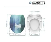 Schütte WC sedátko FALLEN LEAF | Duroplast, Soft Close (15)