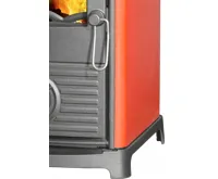 PLAMEN Litinová krbová kamna MAESTRAL N - červená (4)