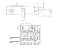 SAPHO LATUS podomítková umyvadlová baterie, chrom (8)