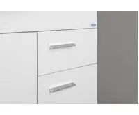 AQUALINE ZOJA umyvadlová skříňka 93x74x34cm, bílá (4)