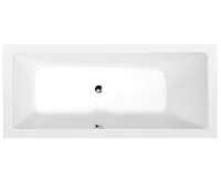 POLYSAN MIMOA obdélníková vana 170x75x39cm, bílá POLYSAN MIMOA obdélníková vana 170x75x39cm, bílá