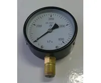 Manometr - tlakoměr typ 312 - 100mm M20x1,5 &quot; Radiál - spodní vývod 0-400 kPa