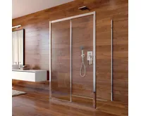 LIMA Sprchový kout, obdélník, 90x110x90x190 cm, chrom ALU, sklo Čiré (1)