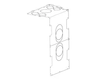 ROMOTOP Konvekční opláštění pro rohovou krbovou vložku IMPRESSION C 2G L 80.61.34.21 ROMOTOP Konvekční opláštění pro rohovou krbovou vložku IMPRESSION C 2G L 80.61.34.21