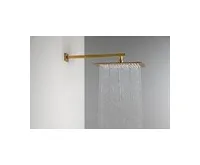 SAPHO SLIM hlavová sprcha, 300x300mm, zlato mat (1)