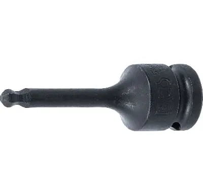BGS Zásuvka rázového bitu ,  12,5 mm (1/2") pohon ,  vnitřní šestihran s kulovou hlavou 6 mm