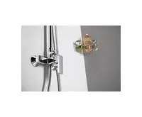 AQUALINE FACTOR sprchový sloup s pákovou baterií, chrom (1)