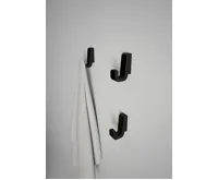 GEDY SAMOA háček, balení 2 ks, černá mat (5)