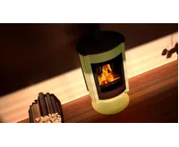 HS Flamingo Krbová kamna MASTERFLAMME ® Medie II, olivová (36)